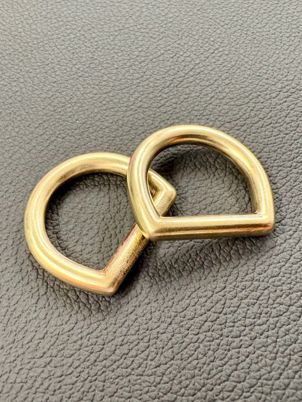 Solid Brass Heavy Metal D-Rings—Louis Vuitton Replacement Hardware